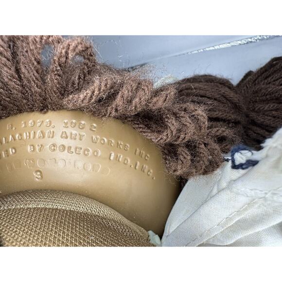 Vintage Cabbage Patch Kids Doll African American Brown Hair Brown‎ Eyes Girl Toy - Picture 13 of 13